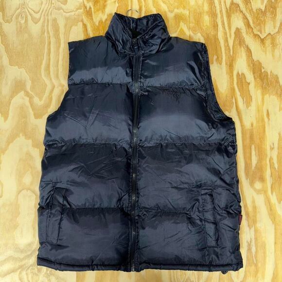 Vintage y2k brooklyn express quilted vest - Picture 1 of 4